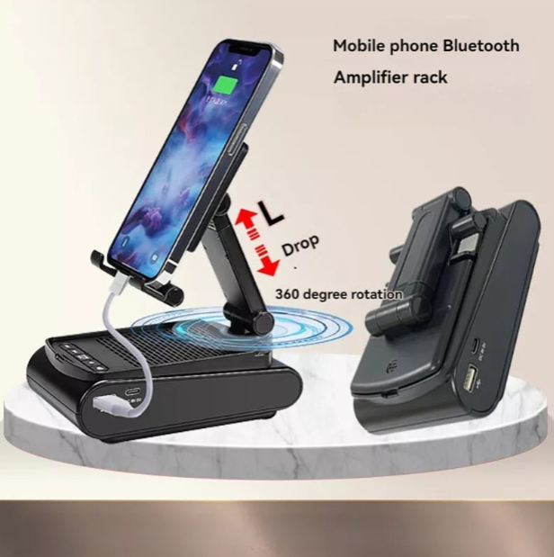 Mobile Holder With Speaker (F15)